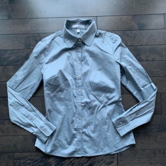 Josef Cotton Sheen button down shirt - Picture 1 of 2
